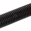 Tubo de protección 32 mm 25 m flexible corrugado, cerrado, negro