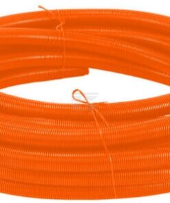 Tubo de protección 32 mm 25 m flexible corrugado, cerrado, naranja 3 Tubo de protección 32 mm 25 m flexible corrugado, cerrado, naranja