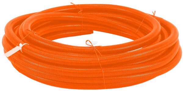 Tubo de protección 32 mm 25 m flexible corrugado, cerrado, naranja 2 Tubo de protección 32 mm 25 m flexible corrugado, cerrado, naranja