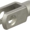 Horquilla hembra G5 x 10 M5x0,8 zincado