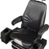 Asiento con suspensión mecánica, Actimo M, en PVC, palanca frontal regulación peso