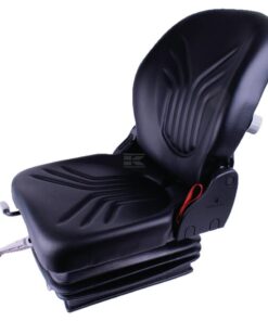 Asiento con suspensión mecánica, Compacto Basic S, en PVC