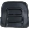 Respaldo PVC negro