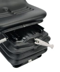 Asiento con suspensión mecánica, Compacto Basic XS