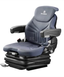 Asiento con suspensión neumática Primo XL Plus de textil 12V de baja frecuencia Grammer