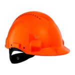 Casco protector naranja G3000