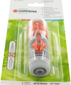 Rac. con. ráp. + válvula reguladora 1/2"