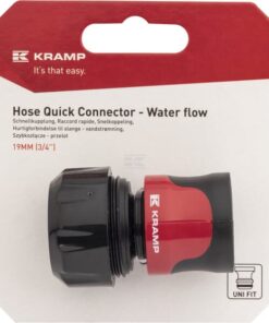 Conector rápido de manguera - caudal de agua 3/4''