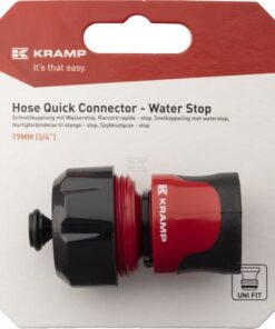 Conector rápido de tope de manguera - 3/4''