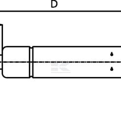 Amortiguador de gas L675,0 mm 825N Stabilus