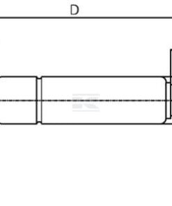 Amortiguador de gas L334,0 mm 550N Stabilus