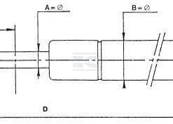 Amortiguador de gas Vapormatic