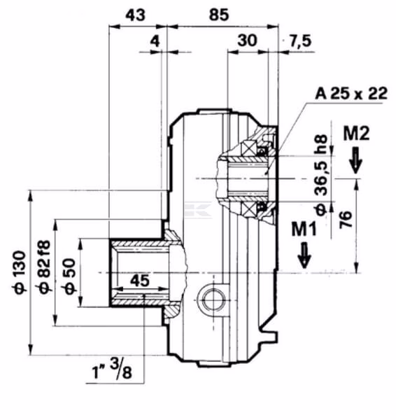 Caja GBF-20-S-2-3,0 (B 3 Caja GBF-20-S-2-3,0 (B