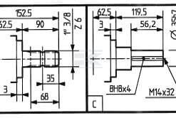 Caja engranajes A-624A 1:3,5