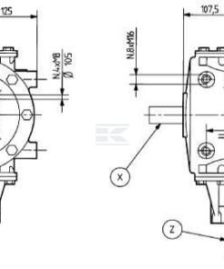 Engranajes T-269A 1:1