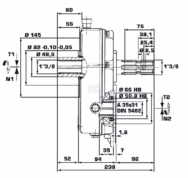 Caja GBF-30-ST-8-2,0
