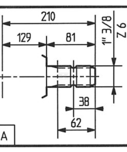 Engranajes T-279D 1:1,82