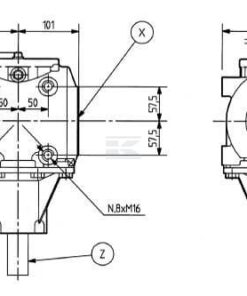 Gearbox TB-278C 1-1