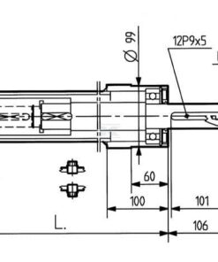 Caja  TL-311D 1:3 L=670
