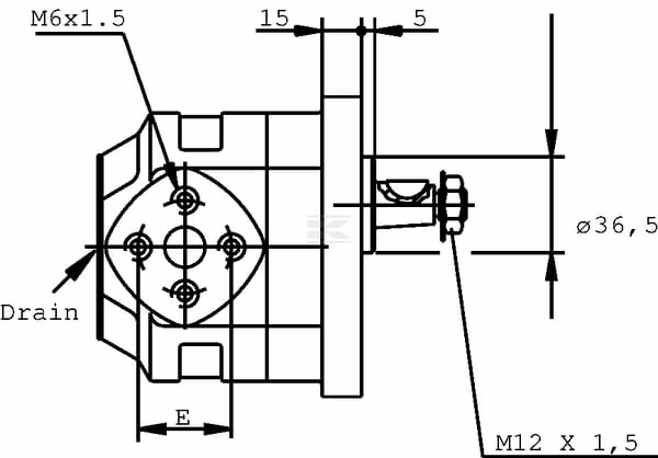 Motor KM 20.20 RO-82E2-LEB/EA 4 Motor KM 20.20 RO-82E2-LEB/EA