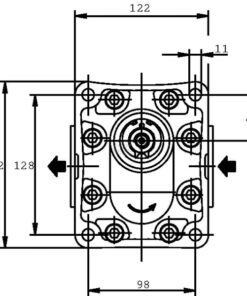 Motor KM 30.51 RO-83E3-LED/EB