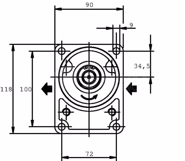 Bomba hidráulica PLP20.8D0-12B2-LBE/BC-N-EL FS 3 Bomba hidráulica PLP20.8D0-12B2-LBE/BC-N-EL FS