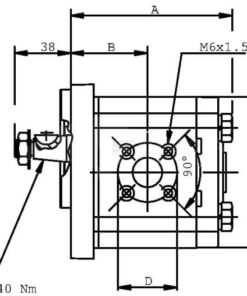 Bomba hidráulica PLP20.16S0-54B2-LBE/BC-N-EL FS