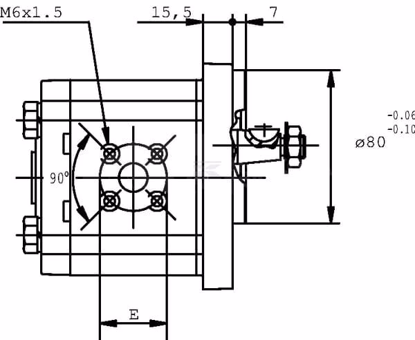 Motor PLM20.25R0-54B2-LBE/BC-N-EL (M10X1) 4 Motor PLM20.25R0-54B2-LBE/BC-N-EL (M10X1)