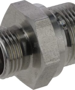Acoplamiento de espárrago macho 12L x M22 acero inox.