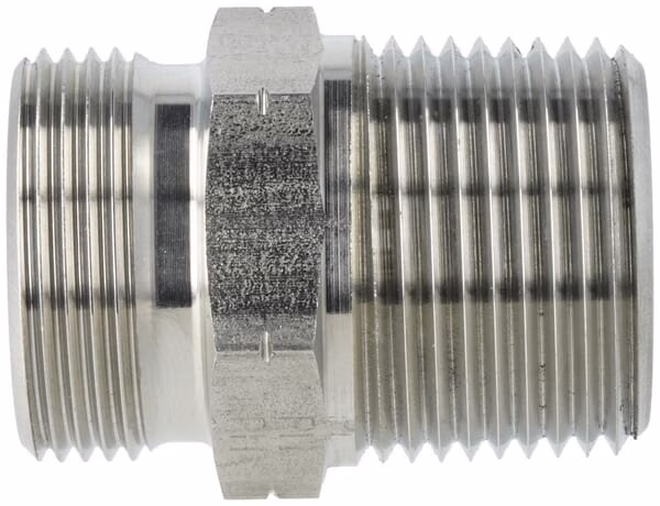 Racor macho 18L x 3/4" NPT acero inox. 3 Racor macho 18L x 3/4" NPT acero inox.