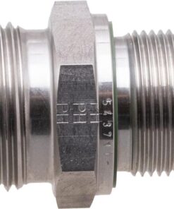 Racor macho 22L x M26 WD acero inox.