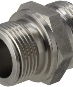 Acoplamiento de espárrago macho 10L x 1/4" BSP acero inox.