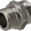 Acoplamiento de espárrago macho 12S x 1/4" BSP acero inox.