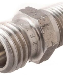 Acoplamiento de espárrago macho 6L x 1/8" NPT acero inox.
