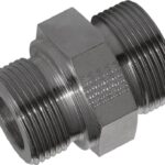 Racor para unión tubos con ovalillos, 22L M30 x 2,0 - BSP 1" - Macho