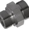 Racor para unión tubos con ovalillos, 20S M30 x 2,0 - BSP 1" - Macho