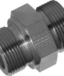 Racor para unión tubos con ovalillos, 20S M30 x 2,0 - BSP 1/2" - Macho