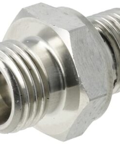 Racor macho 8L x 1/4" BSP WD acero inox.