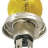 Bombilla Halógena redonda R2 12V 40W P45t-41 amarillo Safra