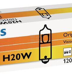 Bombilla Convencional H20W 12V 20W BA9s Philips