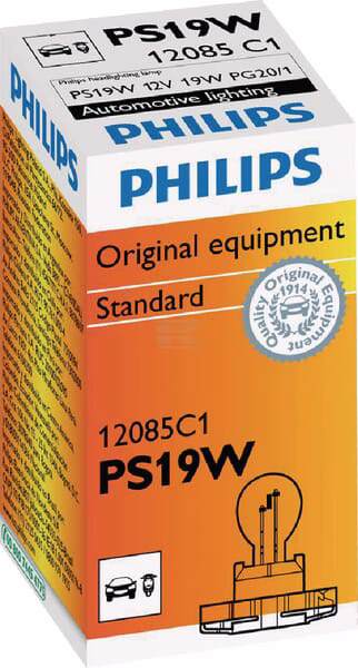 Bombilla Convencional PS19W 12V 19W PG20/1 Philips 1 Bombilla Convencional PS19W 12V 19W PG20/1 Philips