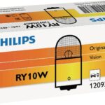 Bombilla Convencional RY10W 12V 10W BAU15s Philips