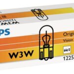 Bombilla Halógena W3W 12V 3W W2.1x9.5d Philips