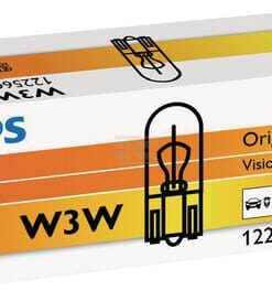 Bombilla Halógena W3W 12V 3W W2.1x9.5d Philips