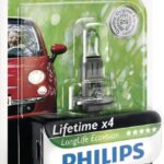 Bombilla Halógena tubular H1 12V 55W P14.5s blanco Philips