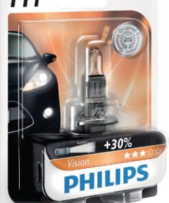 Bombilla Halógena tubular H1 12V 55W P14.5s blanco Philips