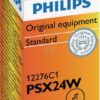 Bombilla Halógena PSX24W 12V 24W Philips 4 Bombilla Halógena PSX24W 12V 24W Philips