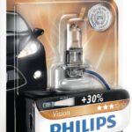 Bombilla Halógena tubular H3 12V 55W PK22s blanco Philips