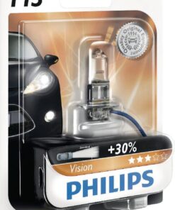 Bombilla Halógena tubular H3 12V 55W PK22s blanco Philips