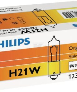 Bombilla Convencional H21W 12V 21W BAY9s Philips
